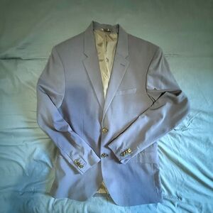 H&M Pale Blue Men's Sport Coat - Two-Button Blazer